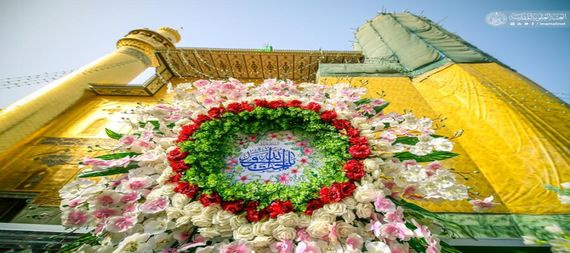 آماده سازی حرم امام علی(ع) برای جشن میلاد حضرت زینب (س)+ تصاویر